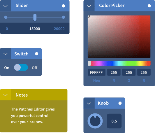 Patches interface